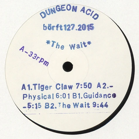 Dungeon Acid - The Wait