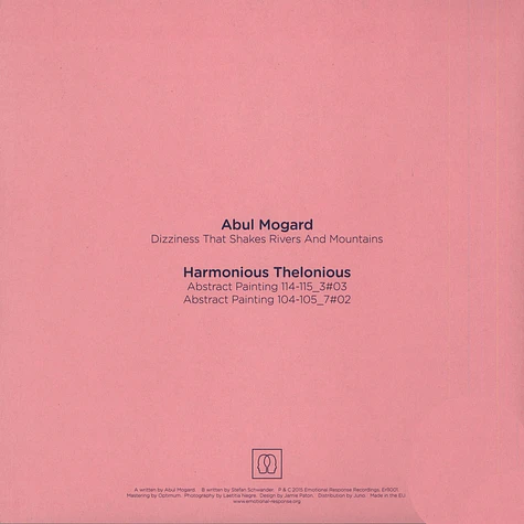 Abul Mogard / Harmonius Thelonious - Schleißen 1