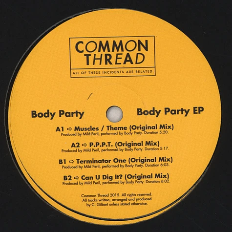 Body Party - Body Party