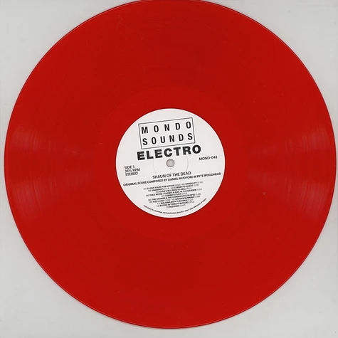 Daniel Mudford & Pete Woodhead - OST Shaun Of The Dead Red Vinyl Edition