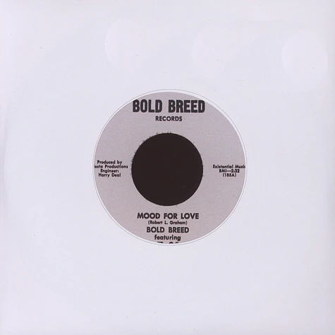 Bold Breed - Mood For Love