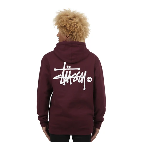 Stüssy - Basic Logo Hoodie