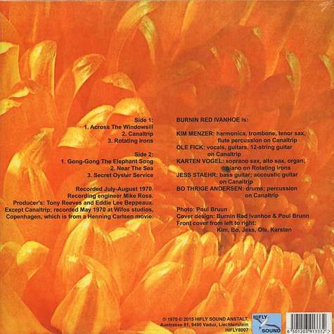 Burnin Red Ivanhoe - Burnin Red Ivanhoe Sand Colored Vinyl Edition