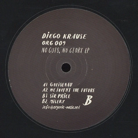 Diego Krause - No Guts, No Glory EP