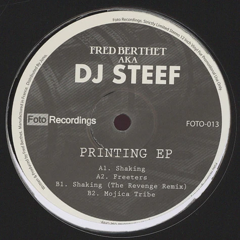 DJ Steef - Printing