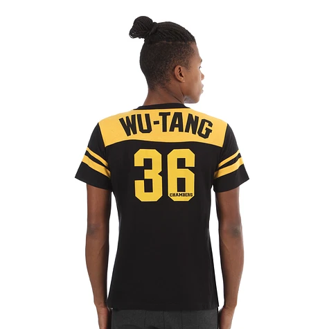 Wu-Tang Clan - #36 Striped Sleeve V-Neck Jersey