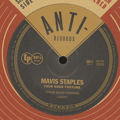 Mavis Staples - Your Good Fortune