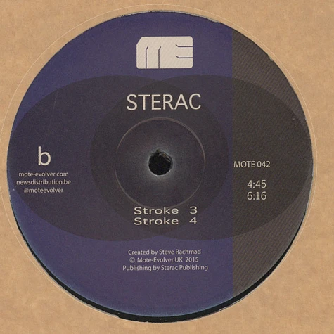 Sterac (Steve Rachmad) - Different Strokes