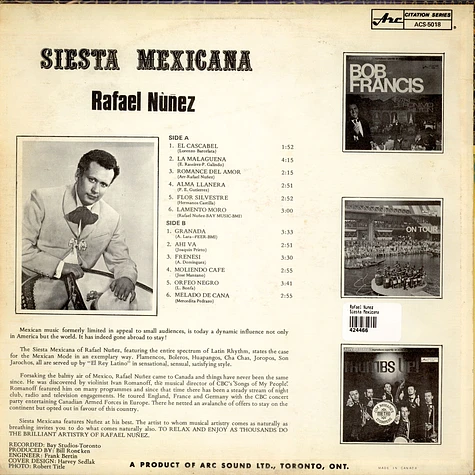 Rafael Nunez - Siesta Mexicana