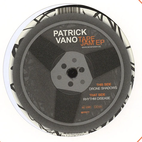 Patrick Vano - Tape Jam EP