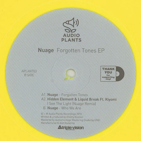 Nuage - Forgotten Tones