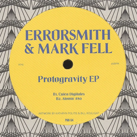 Errorsmith & Mark Fell - Protogravity EP