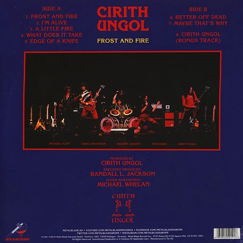 Cirith Ungol - Frost & Fire