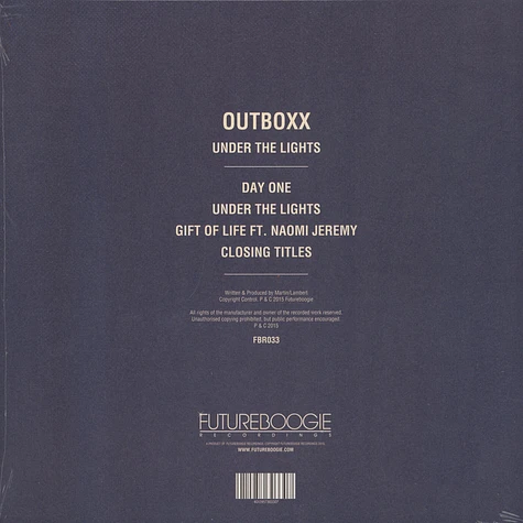 Outboxx - Under The Lights