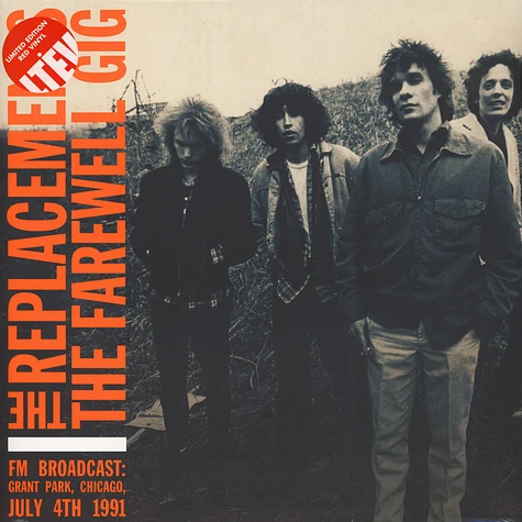 The Replacements - Farewell Gig Red Vinyl Edition