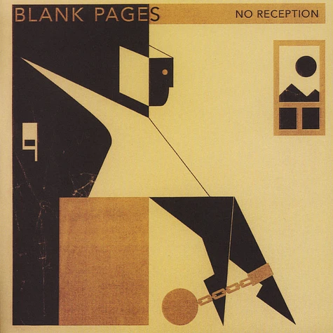 Blank Pages - No Reception B/w Golden Chains