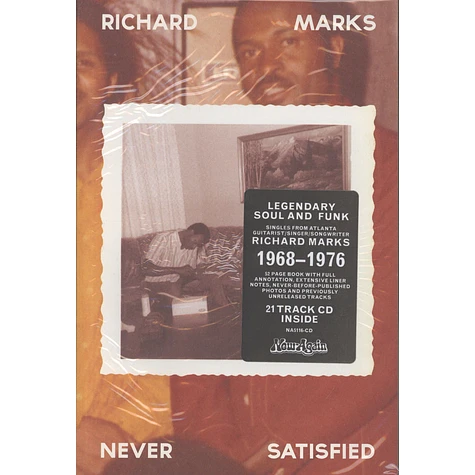 Richard Marks - Never Satisfied: The Complete Works 1968-1983