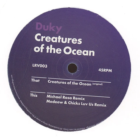 Duky - Creatures Of The Ocean