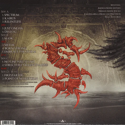 Sepultura - Kairos Clear Vinyl Edition