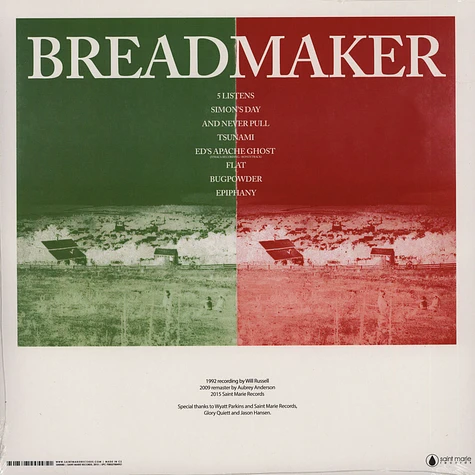 Difference Engine - Breadmaker Green / White Vinyl Edition