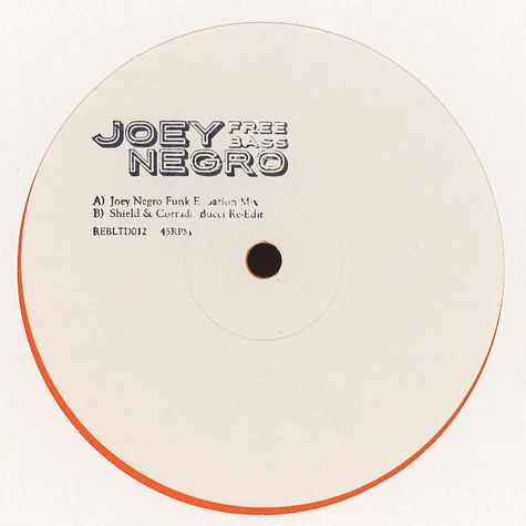 Joey Negro - Free Bass