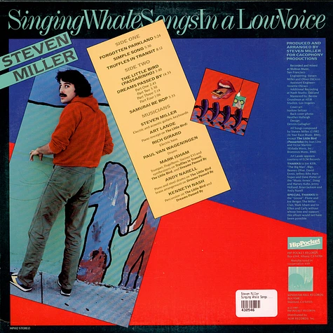 Steven Miller - Singing Whale Songs In A Low Voice