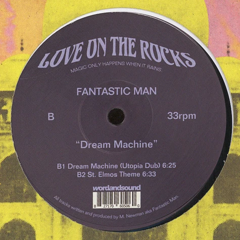 Fantastic Man - Dream Machine (Utopia Dub)