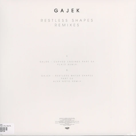 Gajek - Plaid & Alva Noto Remixes