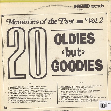 V.A. - Memories Of The Past Vol. 2