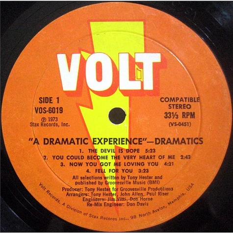 The Dramatics - A Dramatic Experience