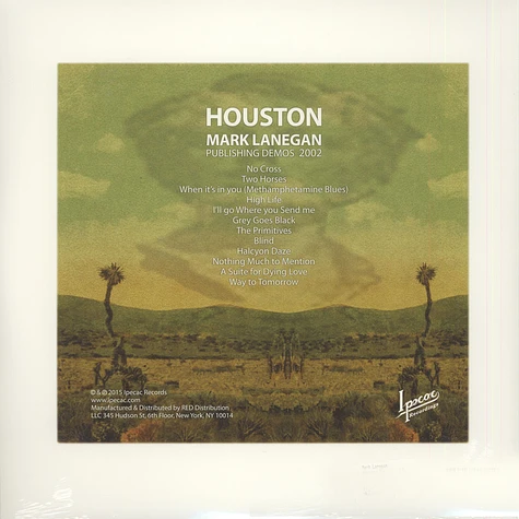 Mark Lanegan - Houston Publishing Demos 2002