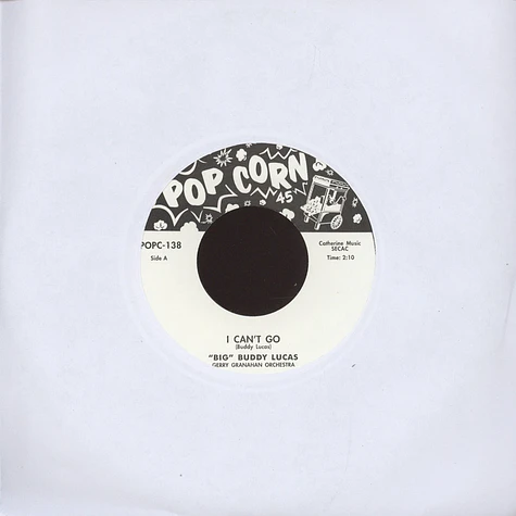 Buddy Lucas - I Can't Go / Get Away Fly