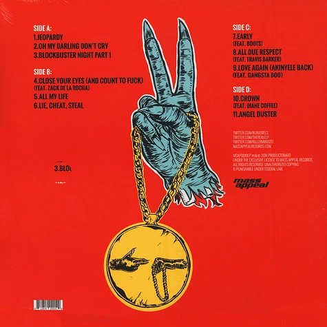 Run The Jewels (El-P + Killer Mike) - Run The Jewels 2 Pink Vinyl Edition