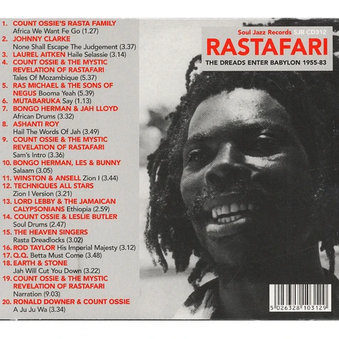 V.A. - Rastafari: The Dreads Enter Babylon 1955-83 - From Nyabinghi, Burry And Groundation To Rooty And Revelation