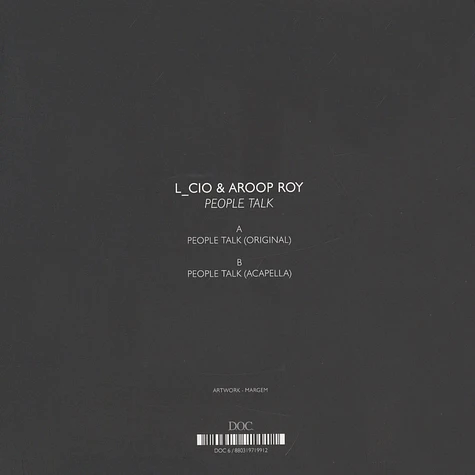 L_Cio & Aroop Roy - People Talk