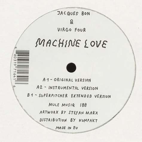 Jacques Bon & Virgo Four - Machine Love