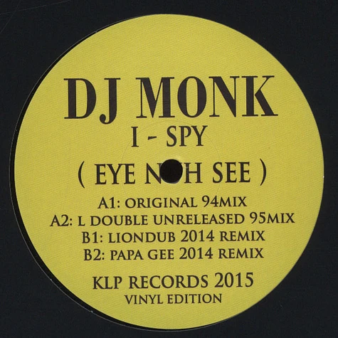 DJ Monk - I Spy (Eye Nuh See)