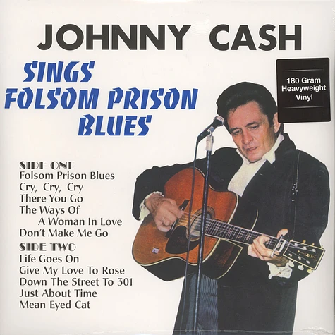 Johnny Cash - Johnny Cash Sings Folsom Prison Blues 180g Vinyl Edition