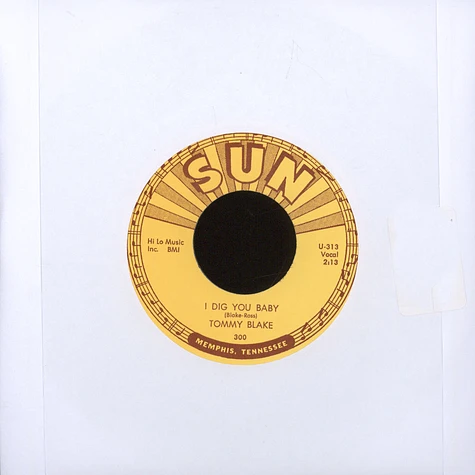 Tommy Blake - Sweetie Pie/ I Dig You Baby