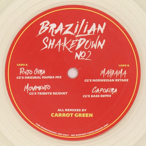 Carrot Green - Brazilian Shakedown Volume 2 Clear Vinyl Edition