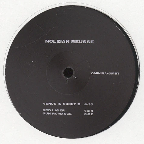 Noleian Reusse - Black Tekno EP
