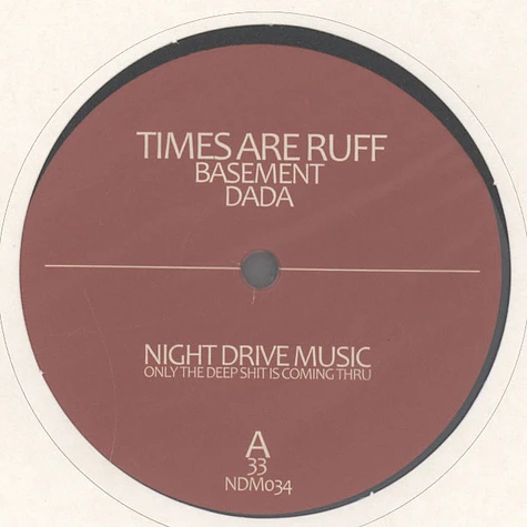 Times Are Ruff - Basement EP