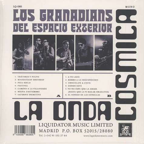 Los Granadians Del Espacio Exterior - La Onda Cosmica