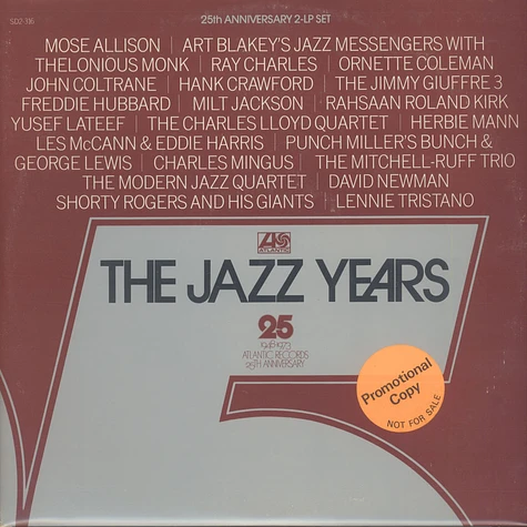 V.A. - The Jazz Years - Atlantic Records 25th Anniversary 1948-1973