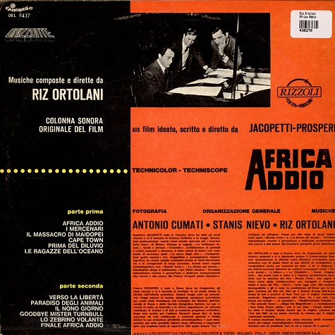 Riz Ortolani - Africa Addio