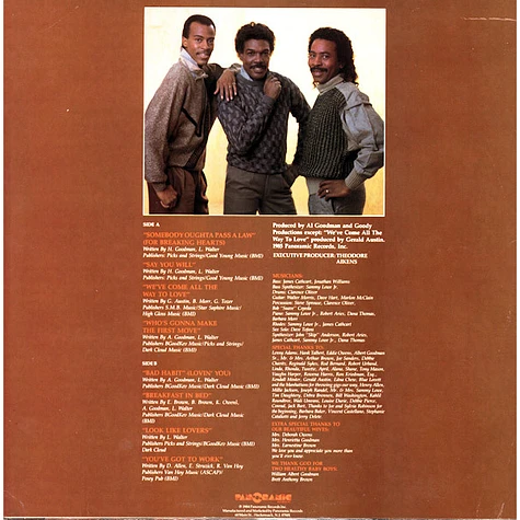 Ray, Goodman & Brown - All About Love, Who's Gonna Make The First Move?