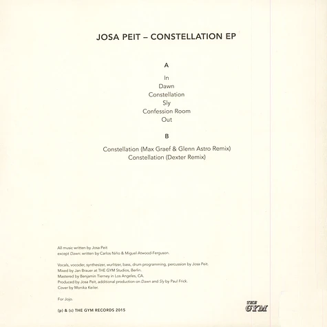 Josa Peit - Constellation EP