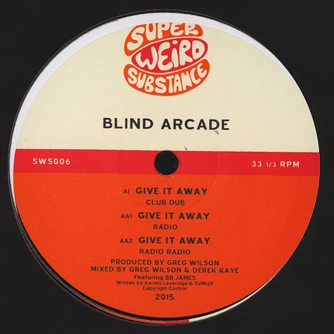Blind Arcade - Give It Away