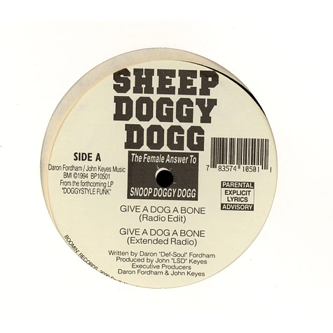 Sheep Doggy Dogg - Give A Dog A Bone