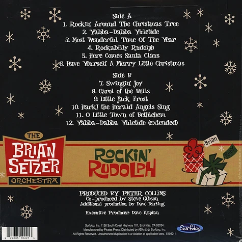 Brian Setzer - Rockin Rudolph
